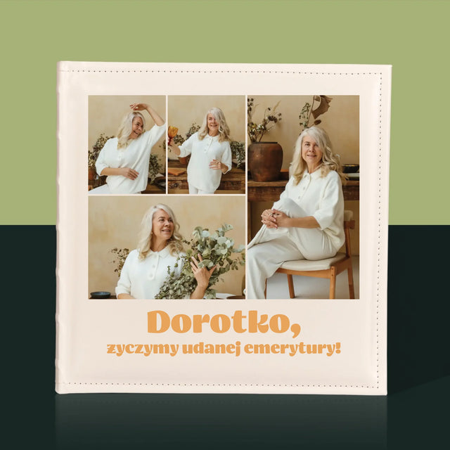 Fotokolaż: Udanej Emerytury - Album Na Zdjęcia