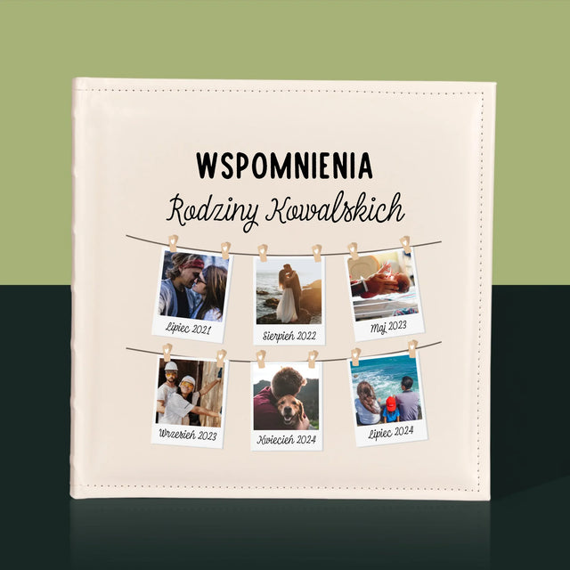 Fotokolaż: Wspomnienia Rodzinne - Album Na Zdjęcia