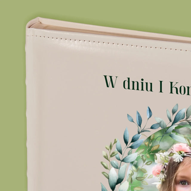 Zdjęcie i Podpis: w Dniu i Komunii Świętej - Album Na Zdjęcia