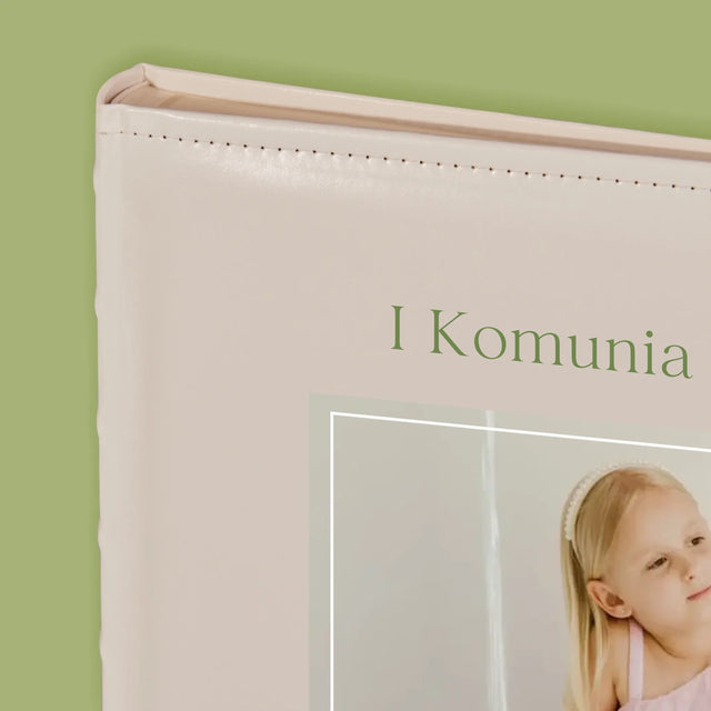 Zdjęcie i Podpis: Komunia Zdjęcie Krzyż - Album Na Zdjęcia