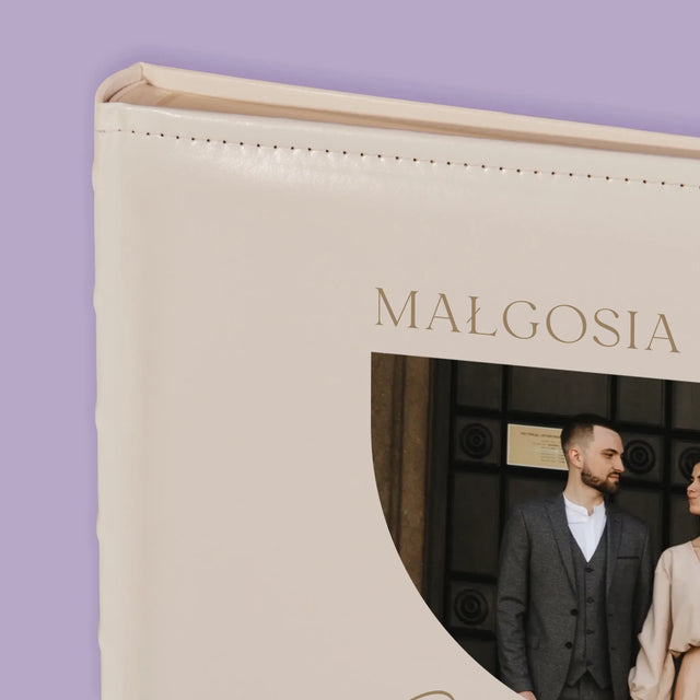 Zdjęcie i Podpis: Pierwsza Rocznica Ślubu - Album Na Zdjęcia