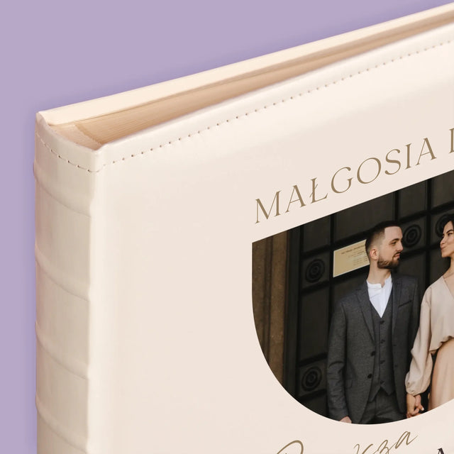 Zdjęcie i Podpis: Pierwsza Rocznica Ślubu - Album Na Zdjęcia