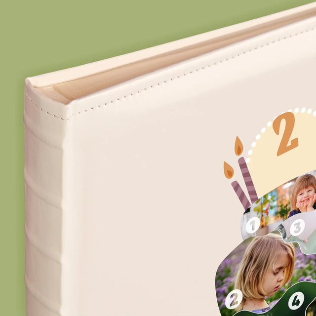 Kształt Ze Zdjęć: Urodzinowy Tort - Album Na Zdjęcia