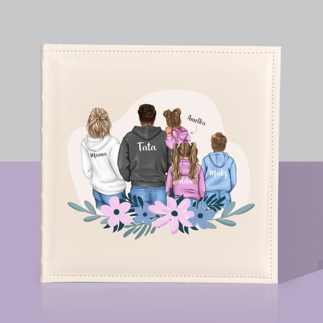 Kreator Postaci: Rodzina z Dziećmi - Album Na Zdjęcia