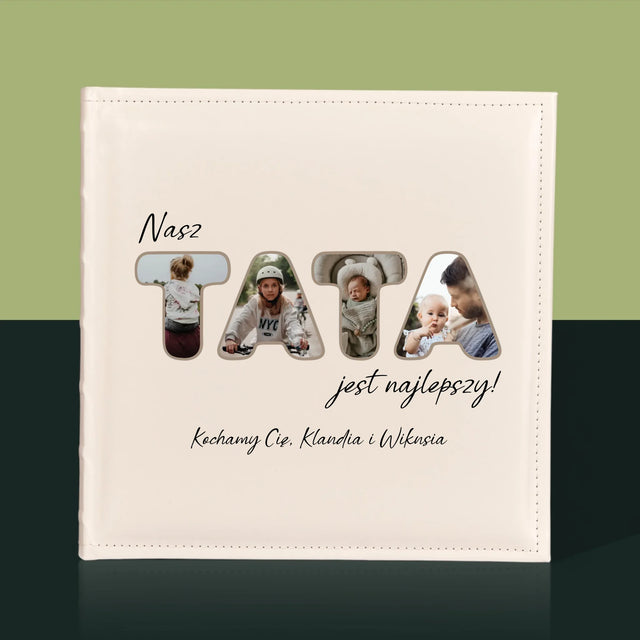 Fotokolaż: Tata Jest Najlepszy - Album Na Zdjęcia