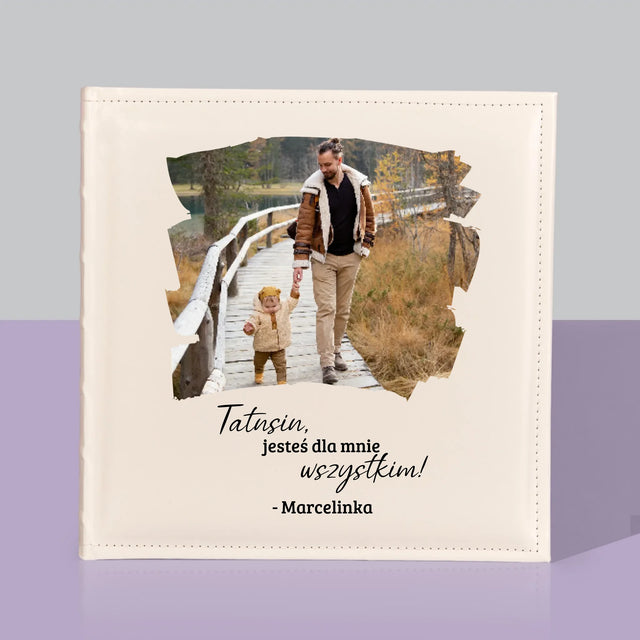 Zdjęcie i Podpis: Laurka Dla Taty - Album Na Zdjęcia