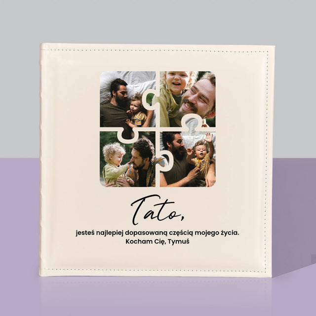Fotokolaż: Puzzle Zdjęcia Dla Taty - Album Na Zdjęcia