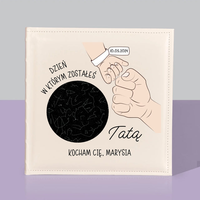 Mapa Gwiazd: Dzień w Którym Zostałeś Tatą - Album Na Zdjęcia