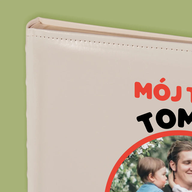 Zdjęcie i Podpis: Tata Mój Bohater - Album Na Zdjęcia