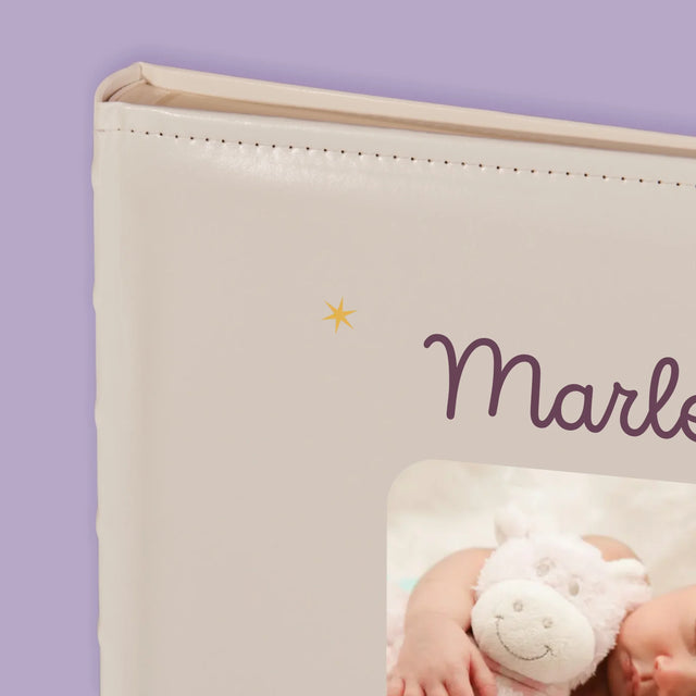 Metryczka Dziecka: Księżyc - Album Na Zdjęcia