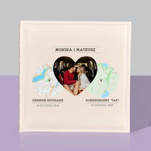 Mapa Miasta: Nasze Miejsca - Album Na Zdjęcia