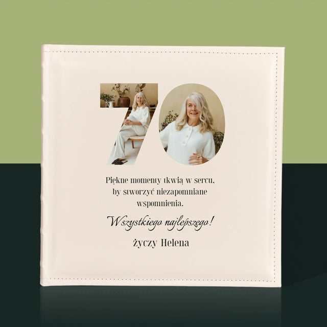 Słowo Ze Zdjęć: 70 Urodziny - Album Na Zdjęcia