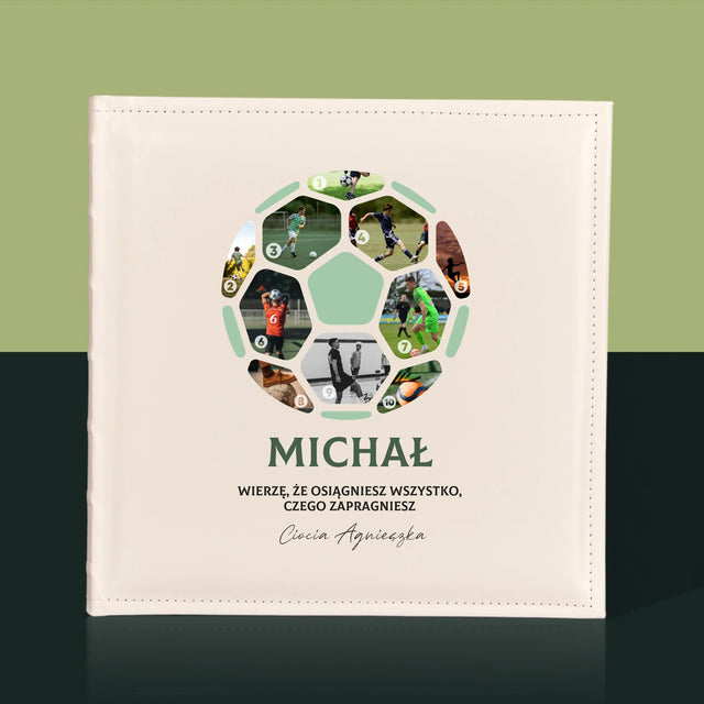 Fotokolaż: Piłka Nożna - Album Na Zdjęcia