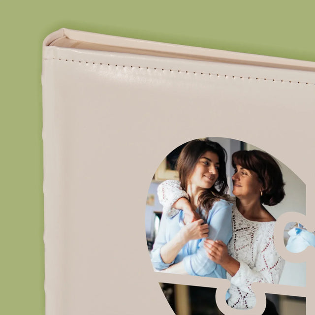 Fotokolaż: Puzzle Serce Dla Mamy - Album Na Zdjęcia