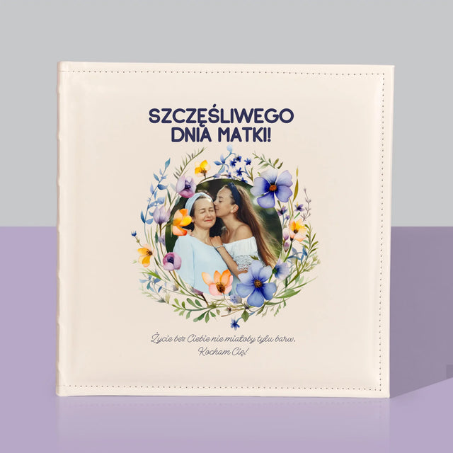 Zdjęcie i Podpis: Szczęśliwego Dnia Matki - Album Na Zdjęcia