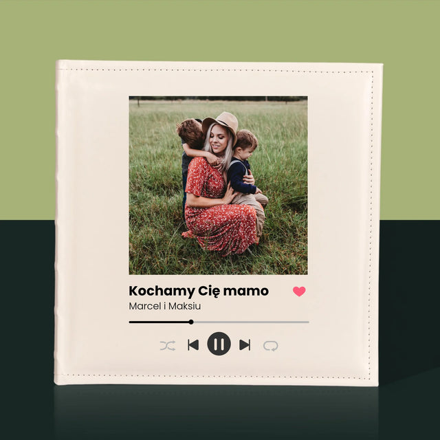 Zdjęcie i Podpis: Kochamy Cię Mamo - Album Na Zdjęcia