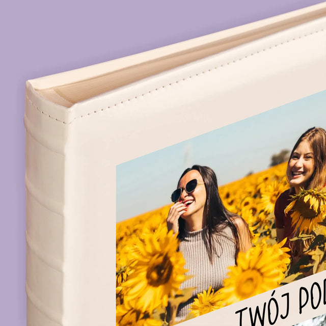 Fotokolaż: 2 Zdjęcia i Podpis - Album Na Zdjęcia