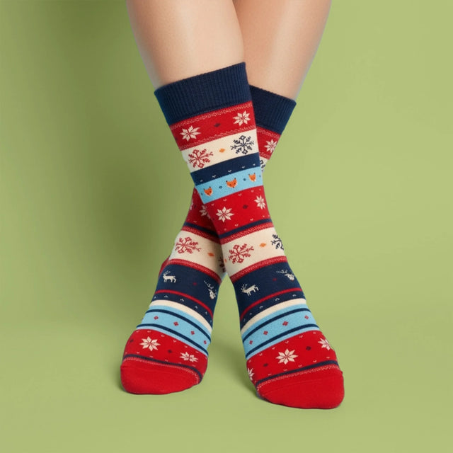 Kreator Postaci: Najlepsza Siostra Na Świecie - Zimowe Skarpetki w Kubku