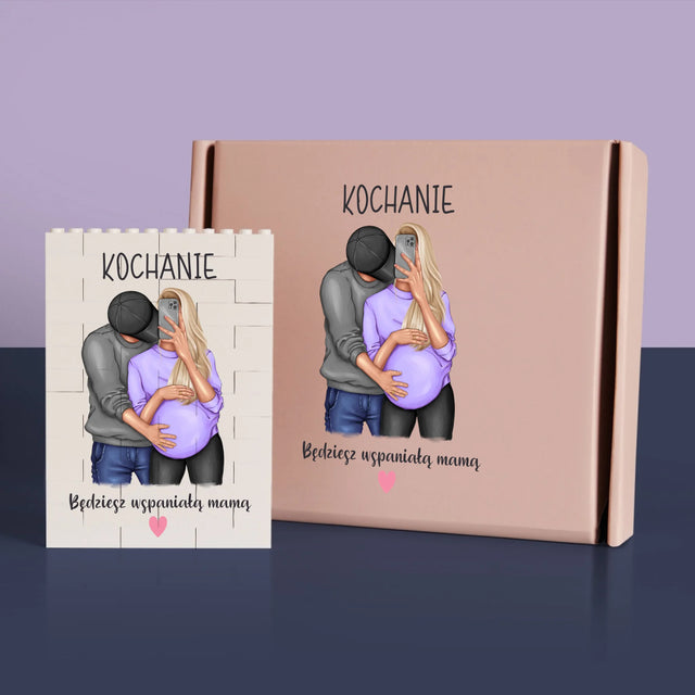 Kreator Postaci: Będziesz Wspaniałą Mamą - Klocki LEGO z Nadrukiem