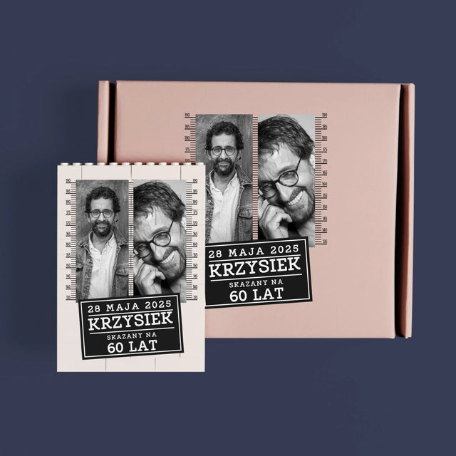 Fotokolaż: Skazany Na 60 Lat - Klocki LEGO z Nadrukiem