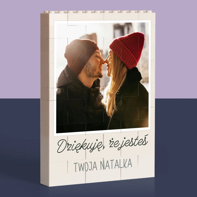 Zdjęcie i Podpis: Dla Chłopaka - Klocki LEGO z Nadrukiem