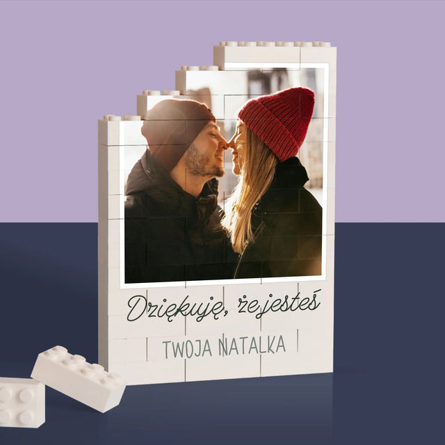 Zdjęcie i Podpis: Dla Chłopaka - Klocki LEGO z Nadrukiem