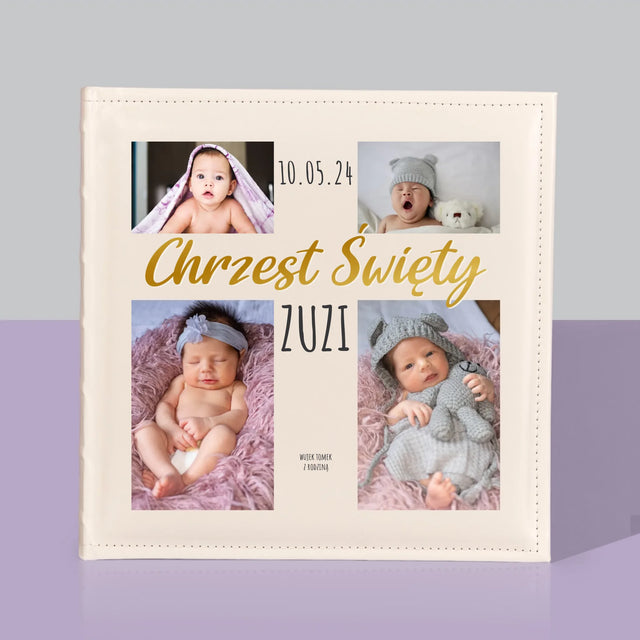 Fotokolaż: Chrzest Święty Krzyż - Album Na Zdjęcia