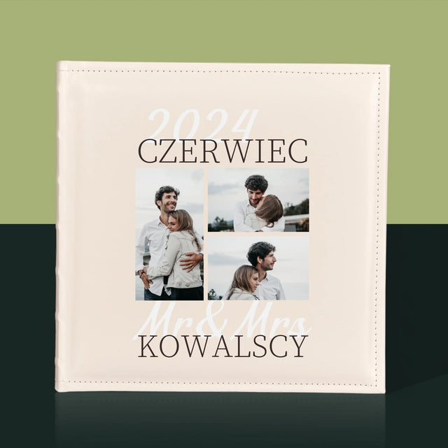 Fotokolaż: Mr&Mrs Data - Album Na Zdjęcia