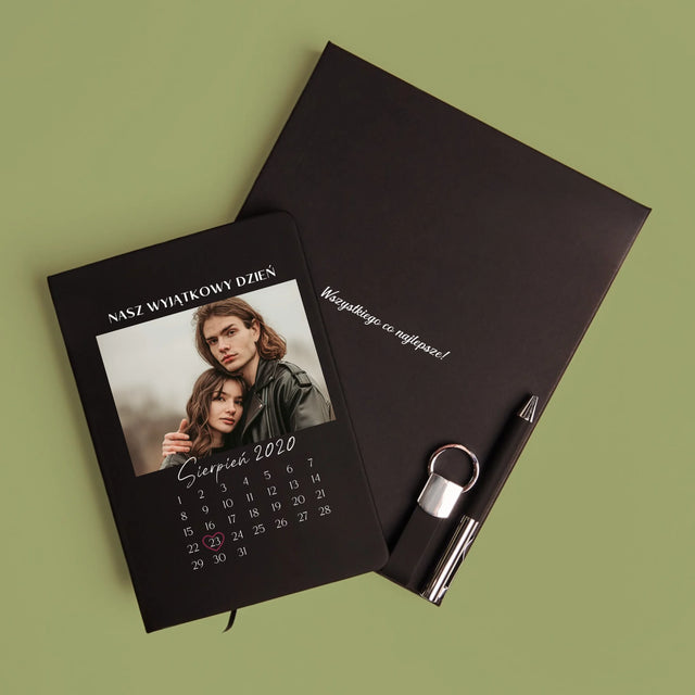 Zdjęcie i Podpis: Nasz Wyjątkowy Dzień - Zestaw z Notatnikiem