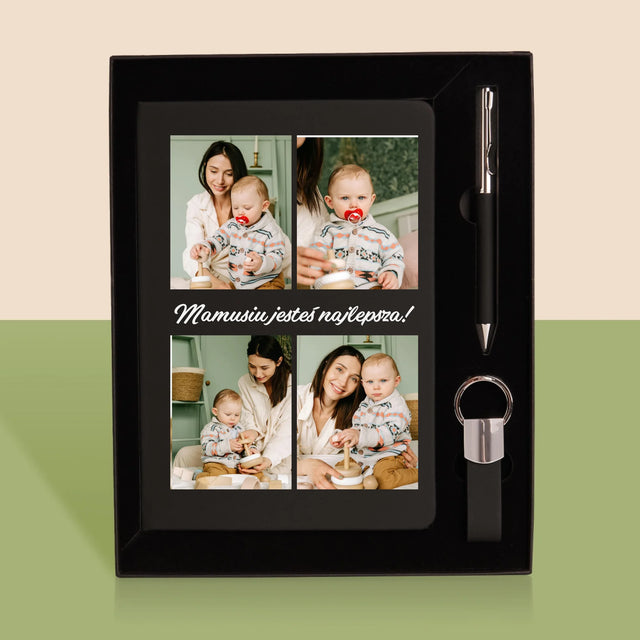 Fotokolaż: Zdjęcia Dla Mamy - Zestaw z Notatnikiem