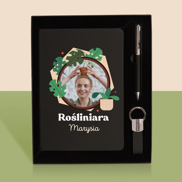 Zdjęcie i Podpis: Rośliniara - Zestaw z Notatnikiem