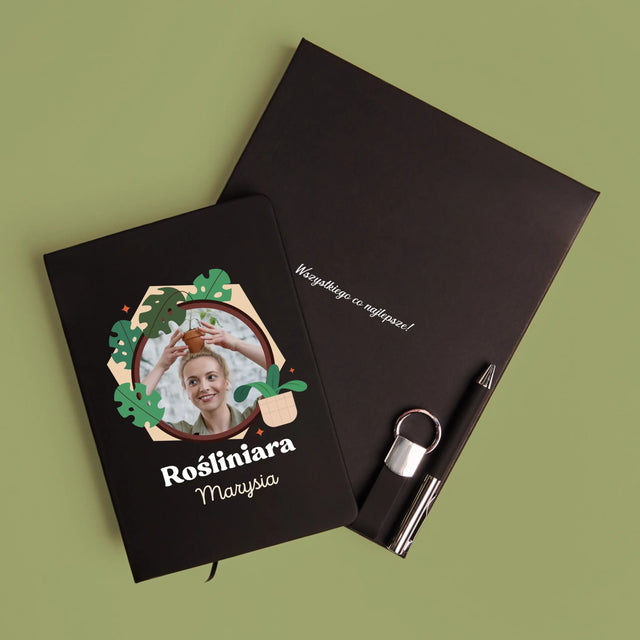 Zdjęcie i Podpis: Rośliniara - Zestaw z Notatnikiem