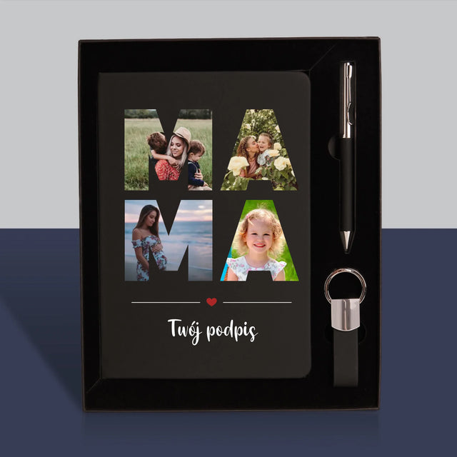 Słowo Ze Zdjęć: Mama - Zestaw z Notatnikiem