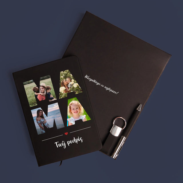 Słowo Ze Zdjęć: Mama - Zestaw z Notatnikiem