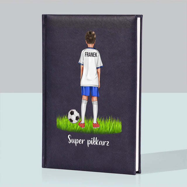Kreator Postaci: Mały Piłkarz - Notes Książkowy