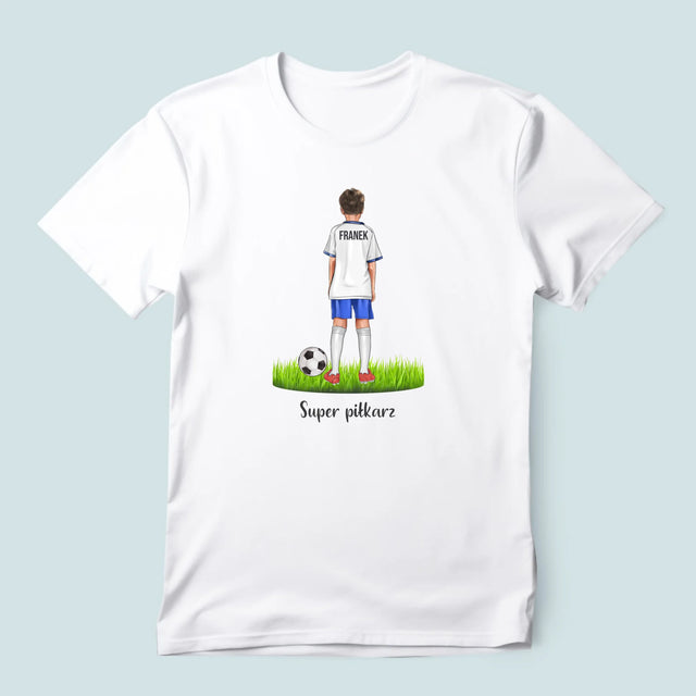 Kreator Postaci: Mały Piłkarz - Koszulka Męska