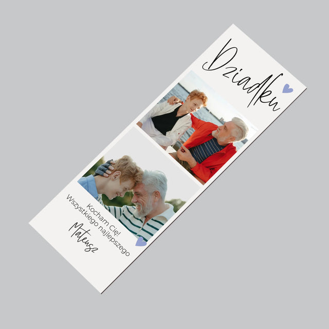 Fotokolaż: Dziadku Kocham Cię - Magnes Na Lodówkę