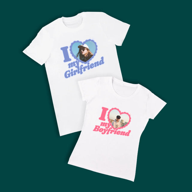 Zdjęcie I Podpis: I Love Couple - Koszulki Dla Par