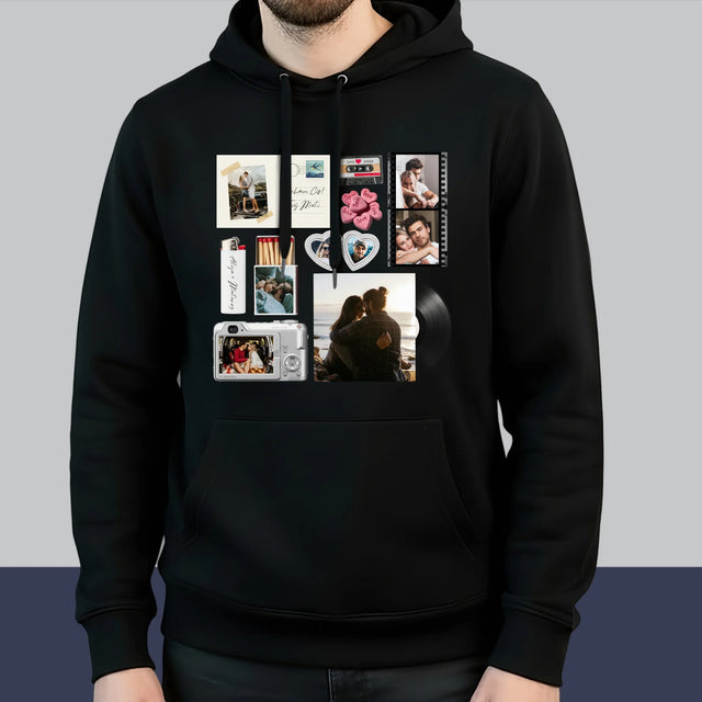 Fotokolaż: Vintage Dla Zakochanych - Bluzy Dla Par