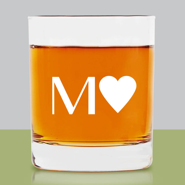 Monogram: Monogram Serce - Szklanka Do Whisky