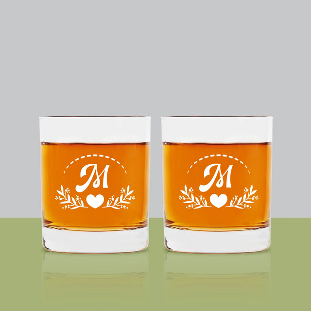 Monogram: Monogram Listki - Szklanka Do Whisky