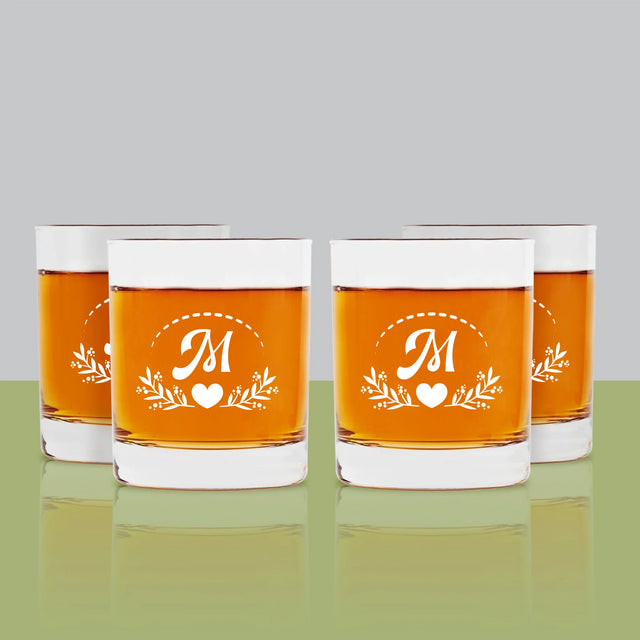 Monogram: Monogram Listki - Szklanka Do Whisky