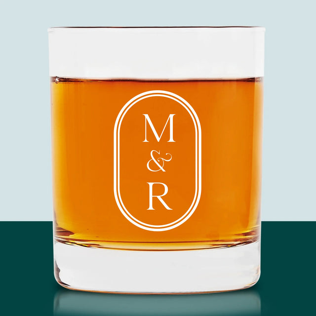 Monogram: Inicjały Klasyczne - Szklanka Do Whisky
