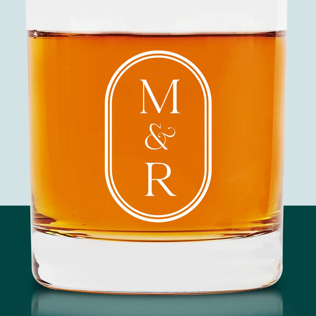 Monogram: Inicjały Klasyczne - Szklanka Do Whisky