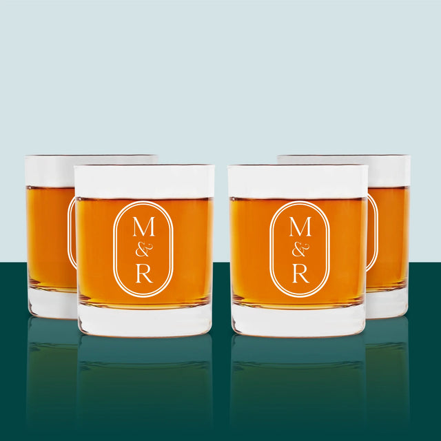 Monogram: Inicjały Klasyczne - Szklanka Do Whisky