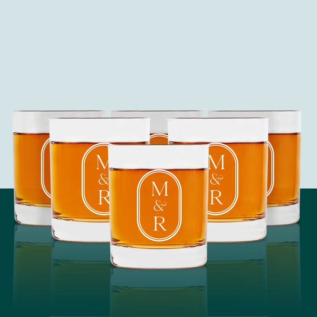 Monogram: Inicjały Klasyczne - Szklanka Do Whisky