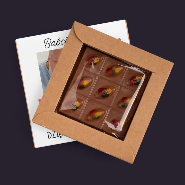 Zdjęcie I Podpis: Podziękowania Dla Dziadków - Dubajska Czekolada