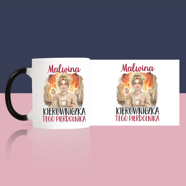 Bez Cenzury: Kierowniczka - Kubek z Nadrukiem