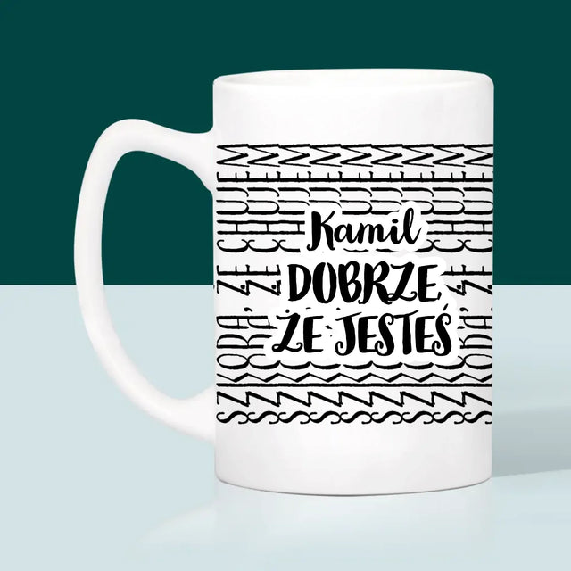 Bez Cenzury: Dobrze, Że Jesteś - Kubek z Nadrukiem