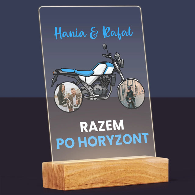 Fotokolaż: Razem Po Horyzont - Wydruk Na Szkle Akrylowym